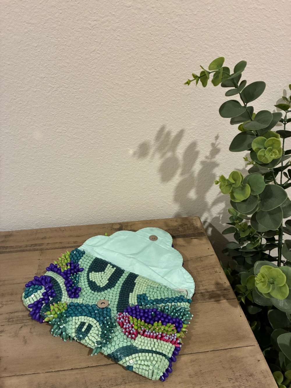 Beaded Clutch Purse.